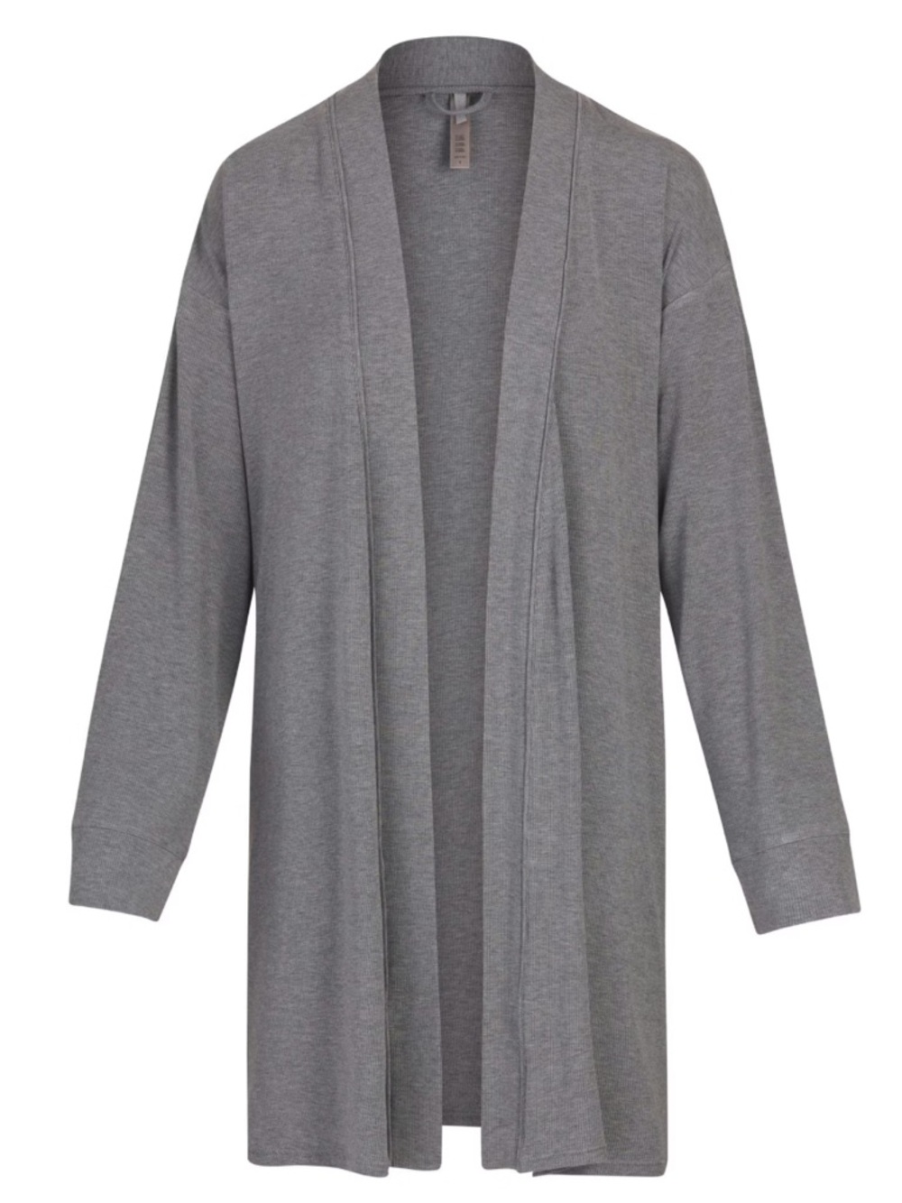 SKIMS Soft Lounge Short Robe Heather Gray Cozy Loungewear Women’s Medium